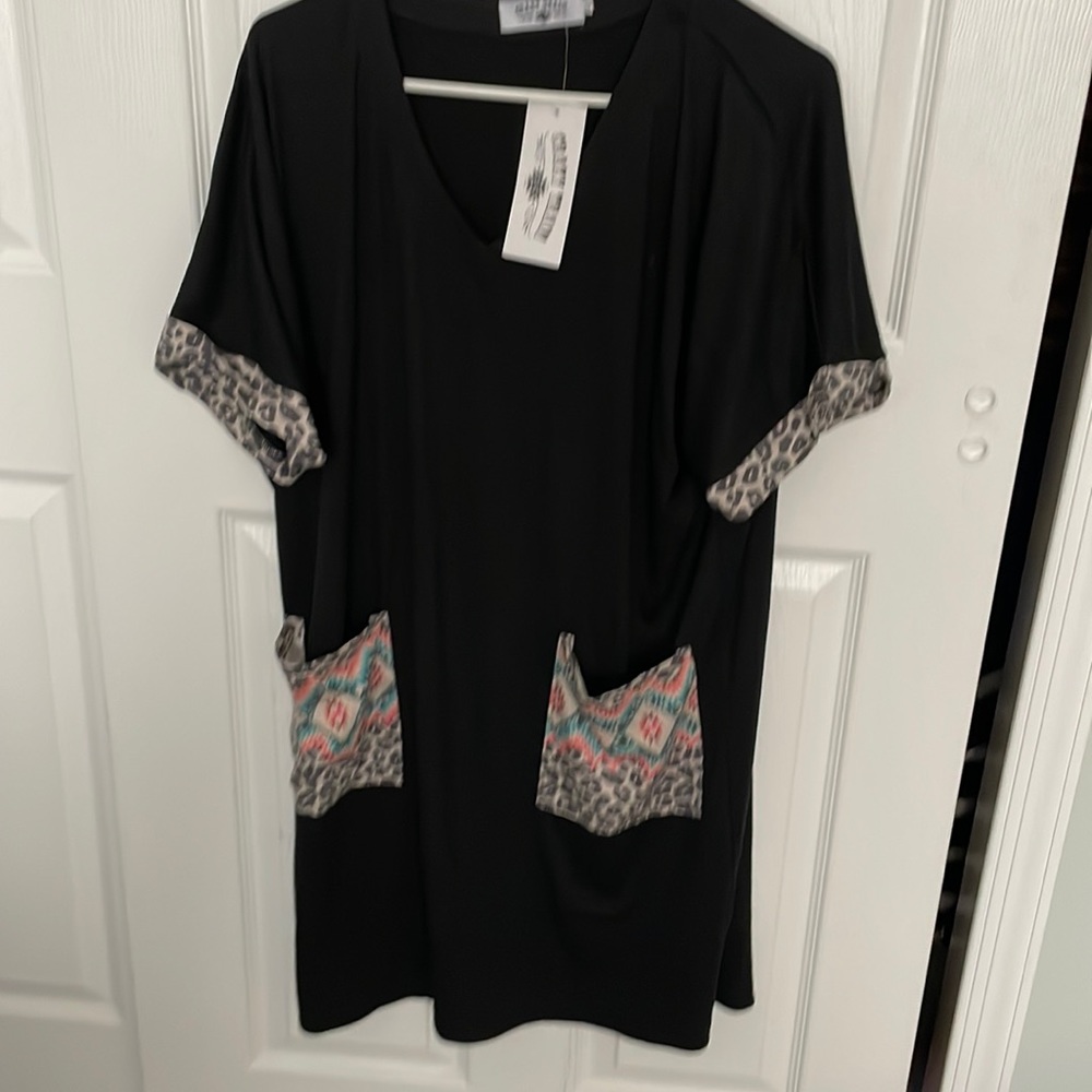 Crazy Train Shirt Dress